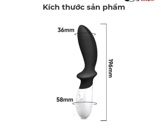 Đại lý Lelo Loki máy massage tuyến tiền liệt 6 chế độ rung dùng sạc nhập khẩu